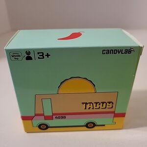 Candylab Taco Truck Wood Toy New In Box